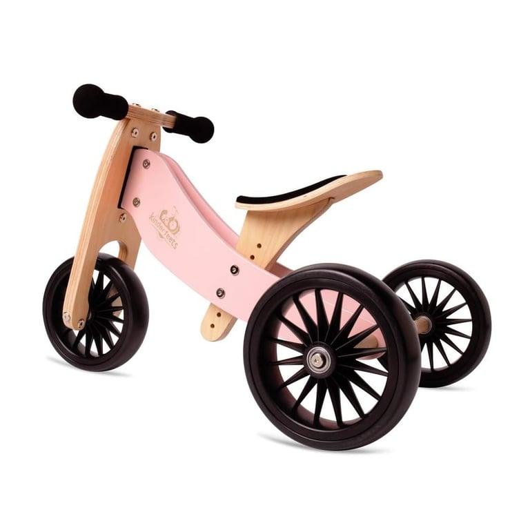 Montessori Kinderfeets Tiny Tot Plus 2-in-1 Balansfiets Rose