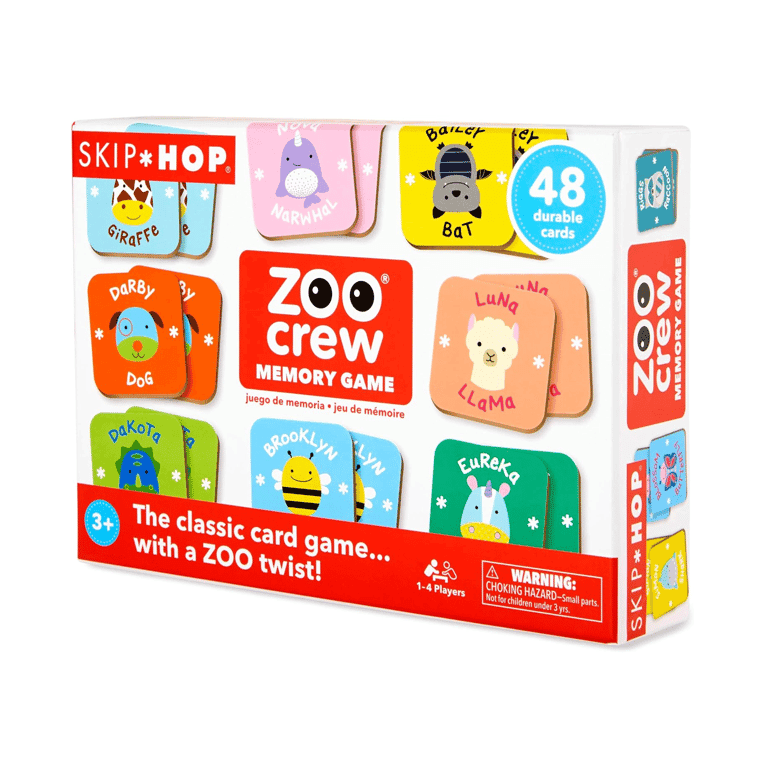 Montessori Skip Hop Memory Spel Zoo Team (Engelstalig)