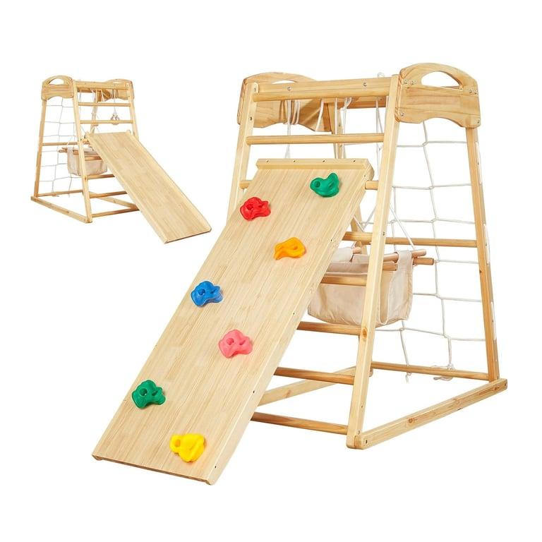 Montessori FUNLIO 7-in-1 Houten Binnenspeeltuin