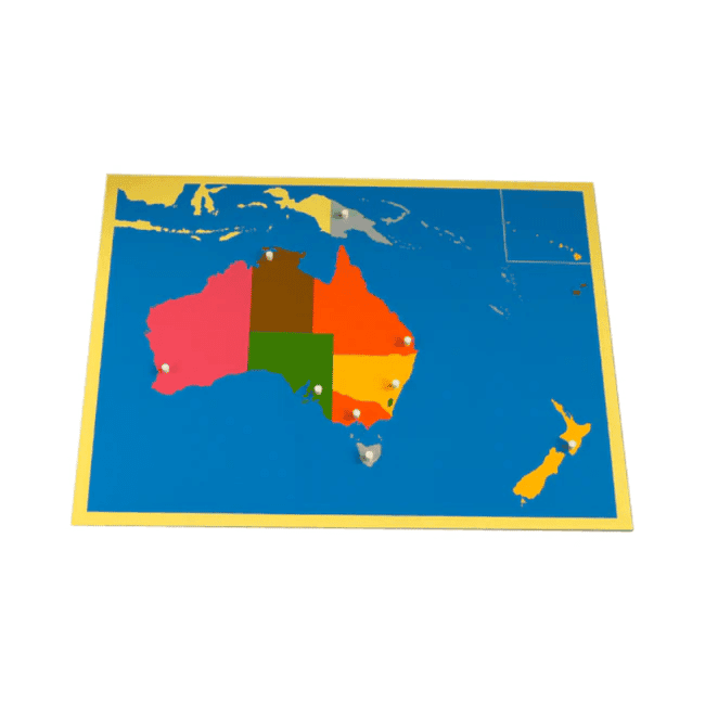 Montessori Outlet Puzzel Kaart van Australië