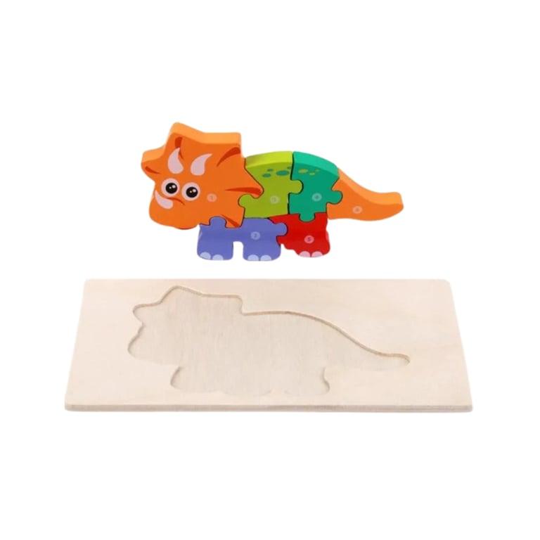 Montessori Seaside-Montessori 3D Puzzel Triceratops