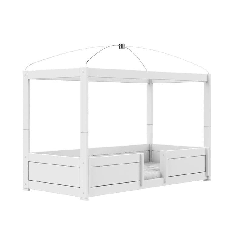 LIFETIME Kidsroom 4-in-1 Bed met Hemel Wit Premium