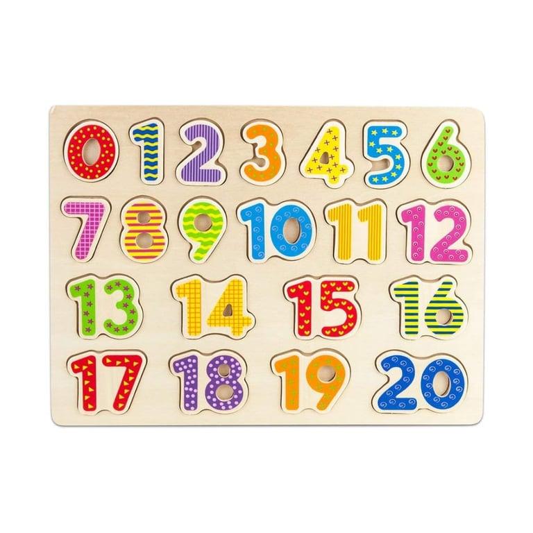 Montessori Imagination Generation Grof Puzzelbord Nummers