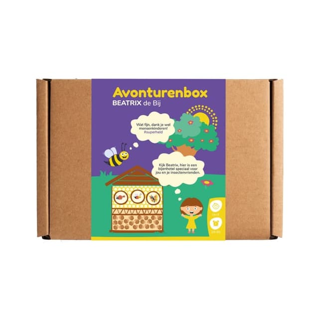 Kidiyo Avonturenbox: Bijenhotel + Voorleesboek