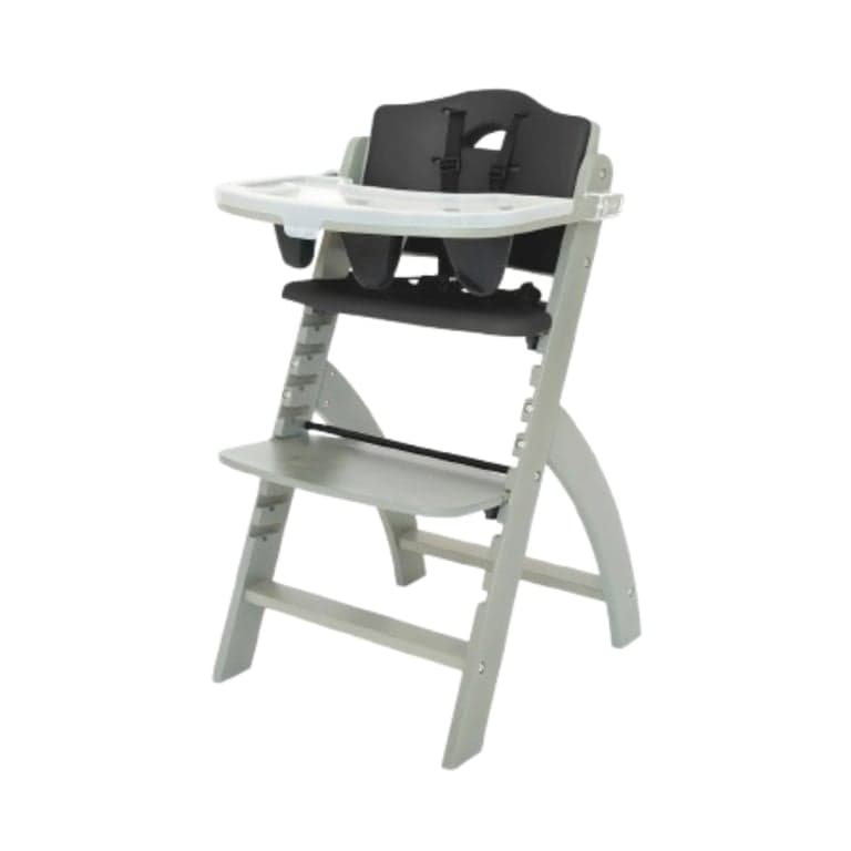 Abiie Beyond Junior Hoge Stoel Misty Gray Black Pearl