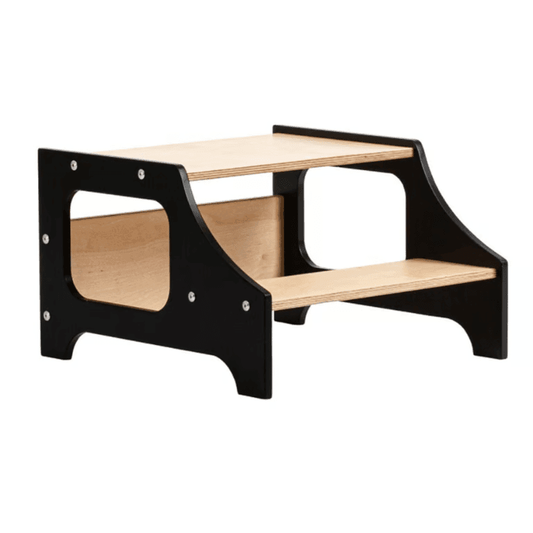 Duck Woodworks Opstapje Zwart