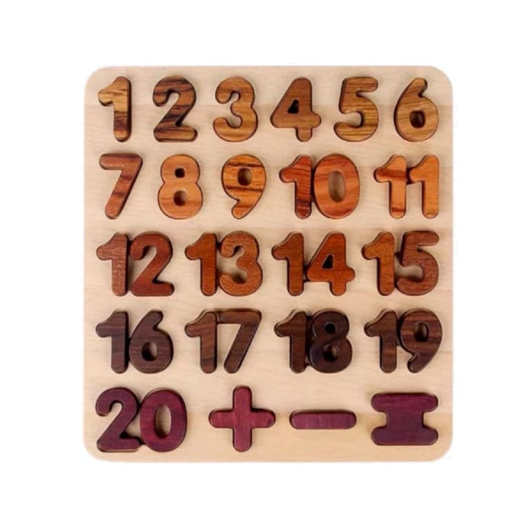 Green Elephant Home and Toys Nummers en Wiskundesymbolen Puzzel
