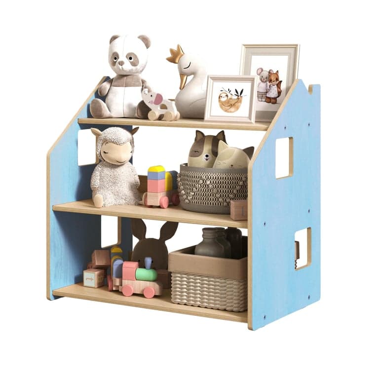 Busy Kids Speelgoedopslag Blauw