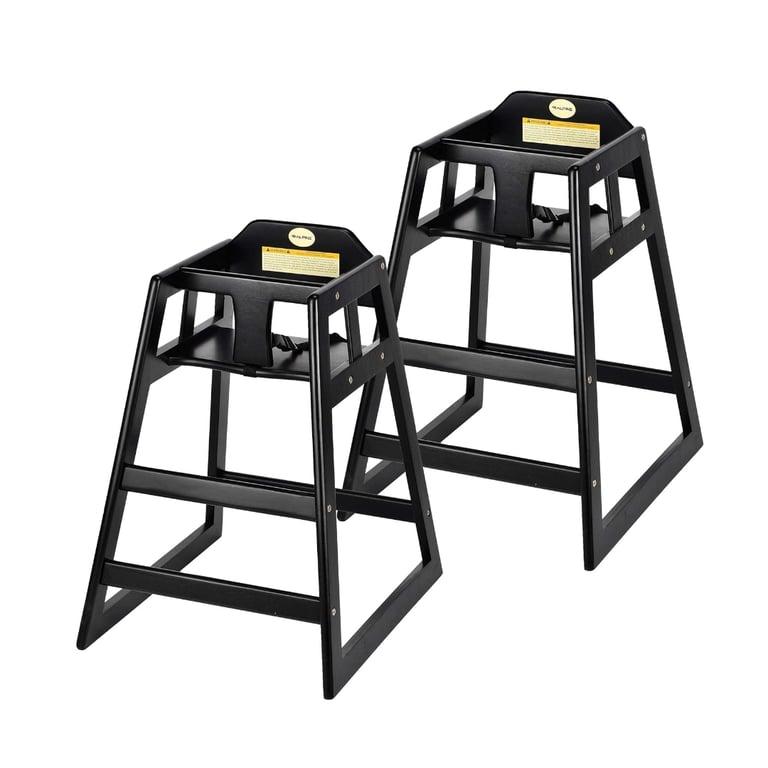 Montessori Alpine Industries Hoge Kinderstoel 2-Pack Espresso