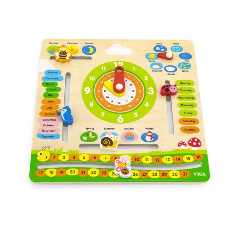 Viga Toys Busy Board Kalender