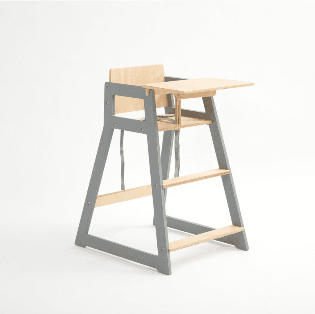 Duck Woodworks Kinderstoel Grijs