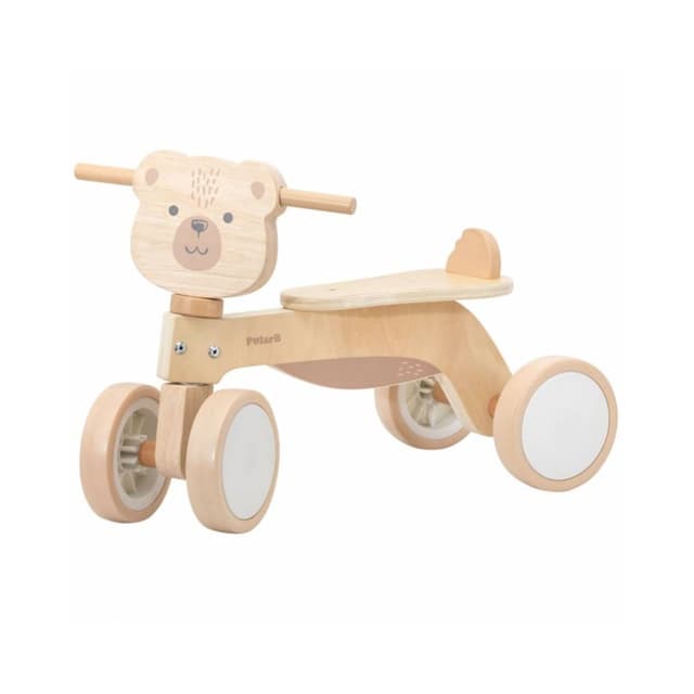 PolarB 4-Wiel Loopfiets Teddybeer
