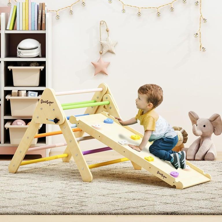 Montessori BanaSuper Klimdriehoek Set met Helling