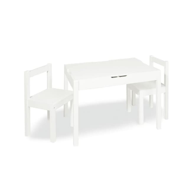 Pinolino Tafel en 2 Stoelen Set Linnea Wit