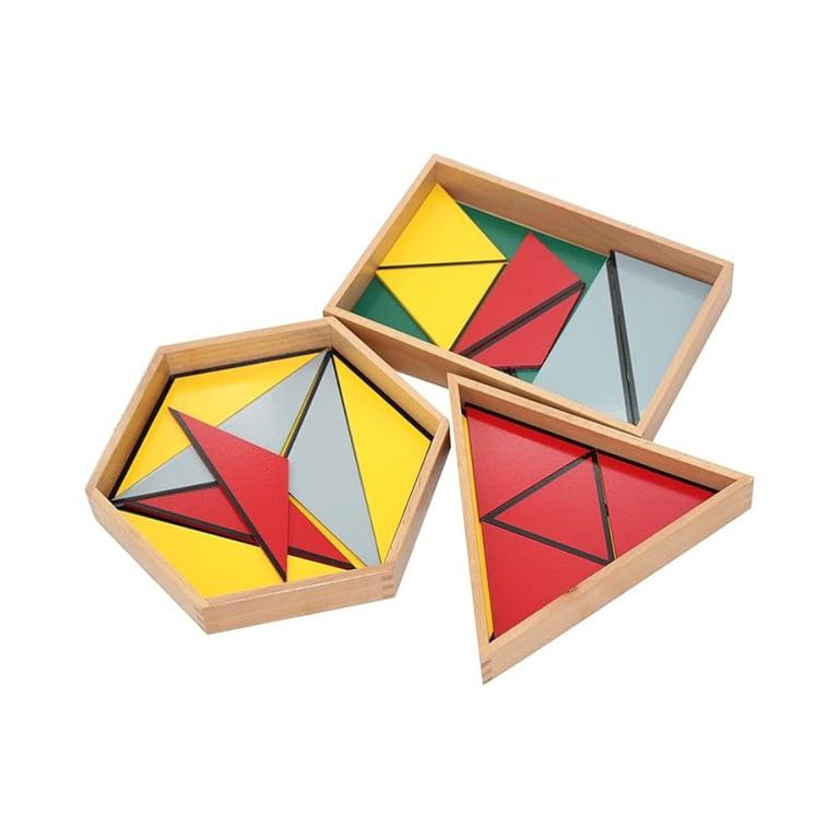 Montessori Adena Montessori Constructive Triangles With 3 Boxes