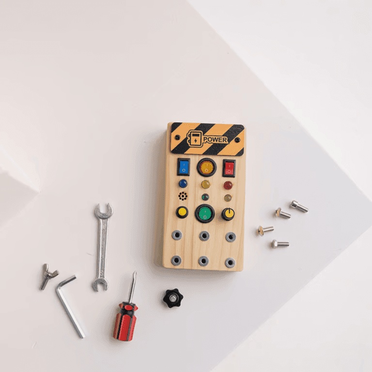 Jindl Busy Board Lichtschakelaar