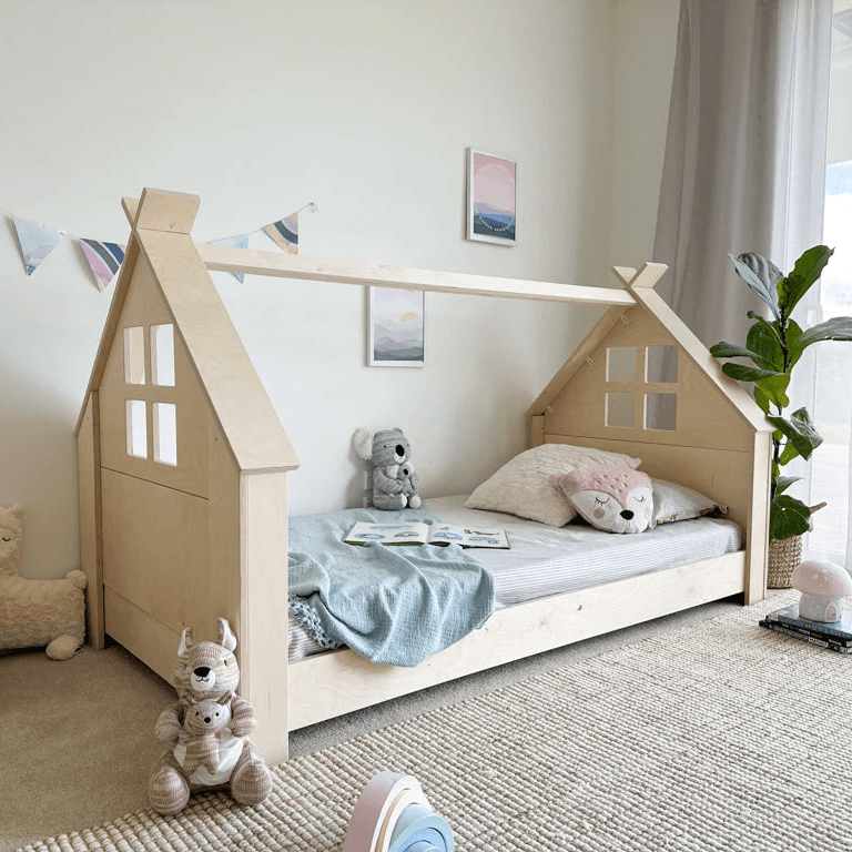 Montessori Magic of Wood Sprookjesachtig Hemelbed Eenpersoons