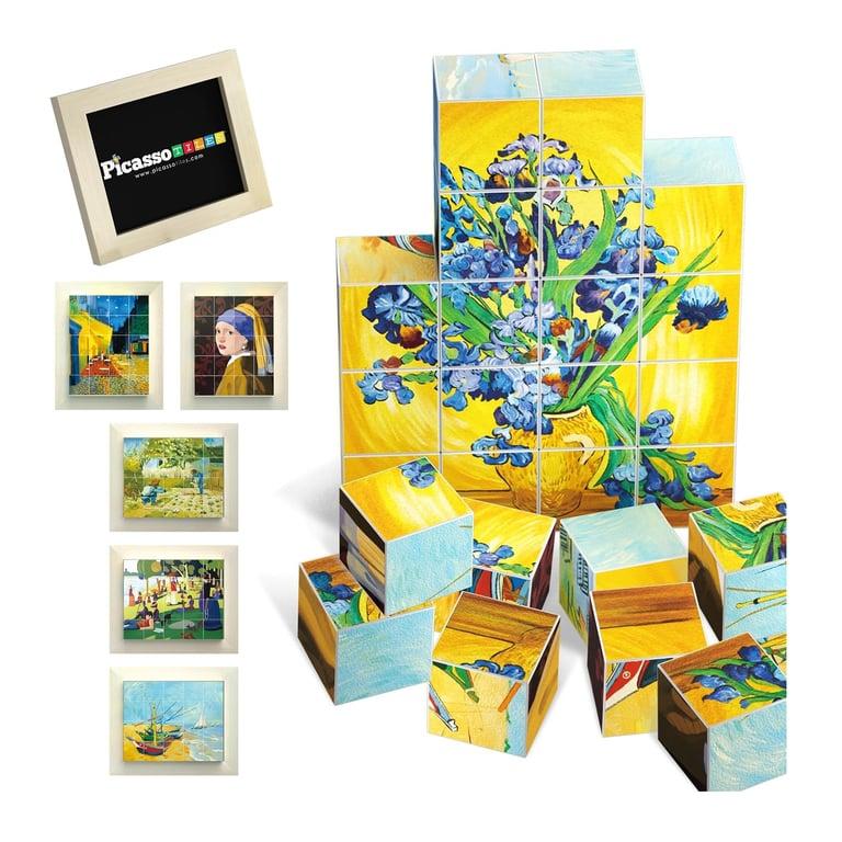 Montessori PicassoTiles Magnetische Kubus Puzzel Kader Kunst