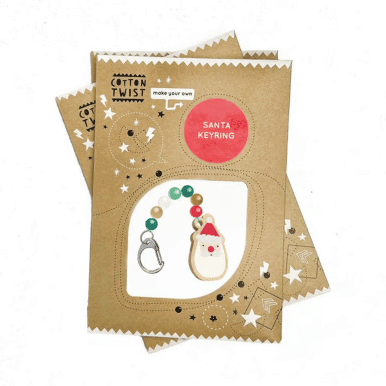 Cotton Twist Maak Je Eigen Kerstman Sleutelhanger