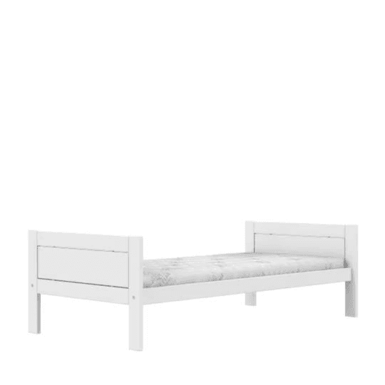 LIFETIME Kinderkamer-Eénpersoonsbed 90 x 200 cm Wit Premium