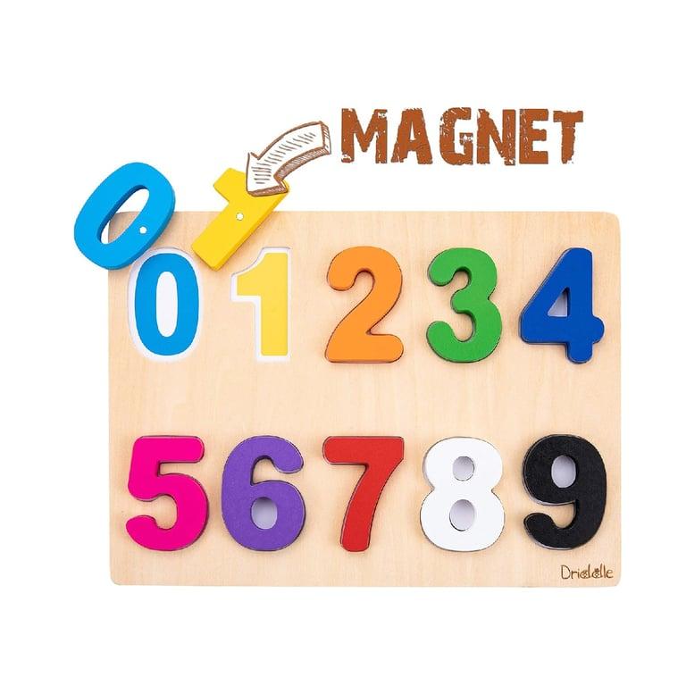 Montessori Driddle Magnetische Getallen Puzzel