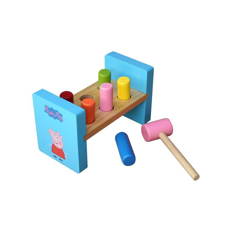 Montessori Barbo Toys Peppa Pig Houten Hamerbankje