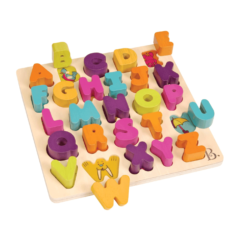 Montessori B. toys Alfabetpuzzel Alpha B. Tical