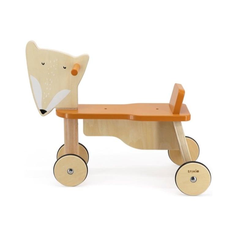 Montessori Trixie Houten Fiets 4 Wielen Mr. Fox