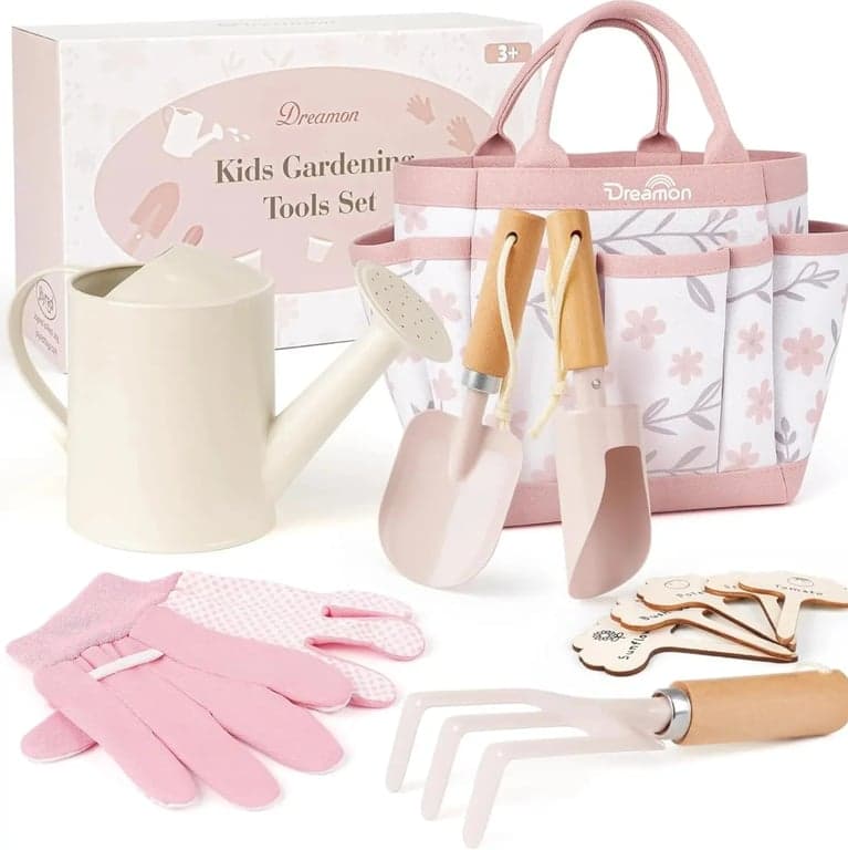 Joyreal tuingereedschap set roze