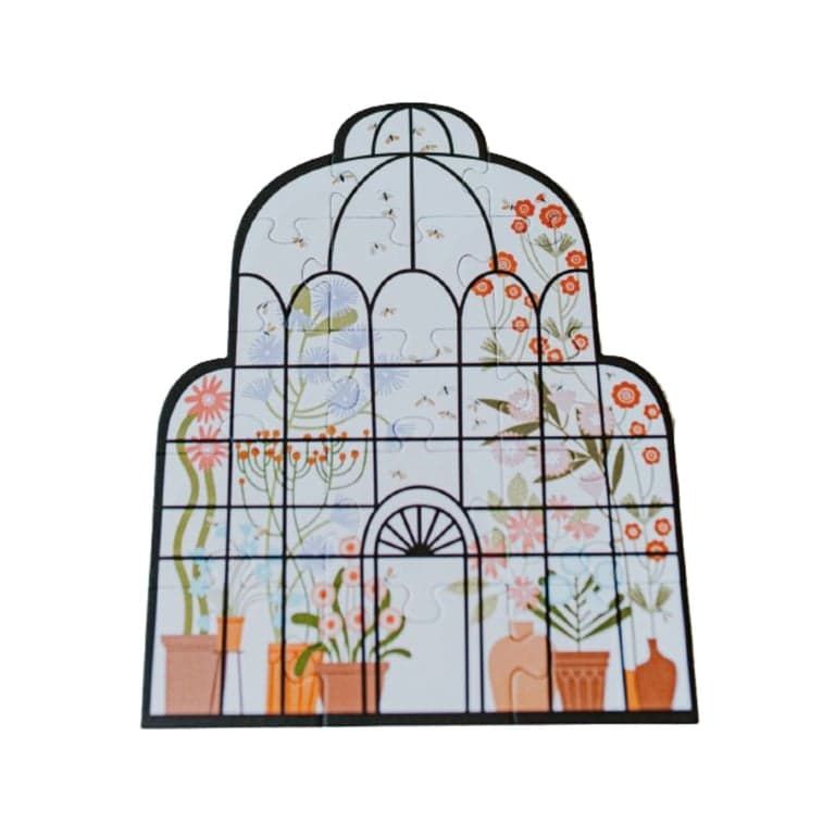 Milin Vlinder Tuin Puzzel