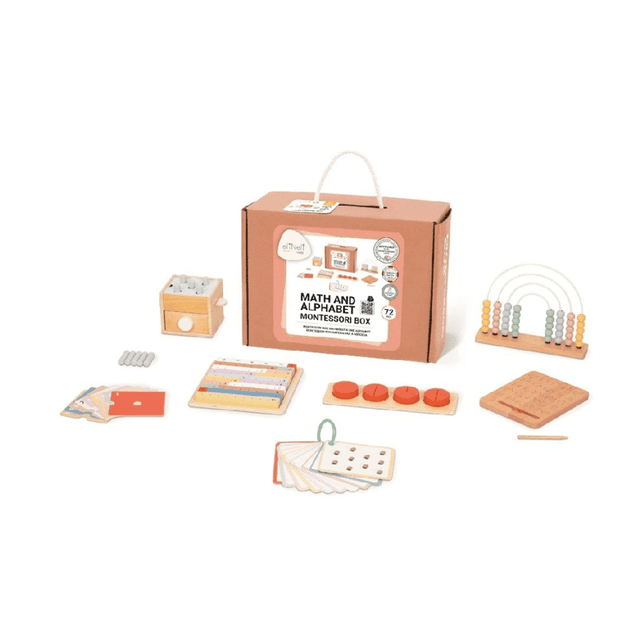 Elis Design Wiskunde en Alfabet Cadeauset Voor 2 Jaar en Ouder