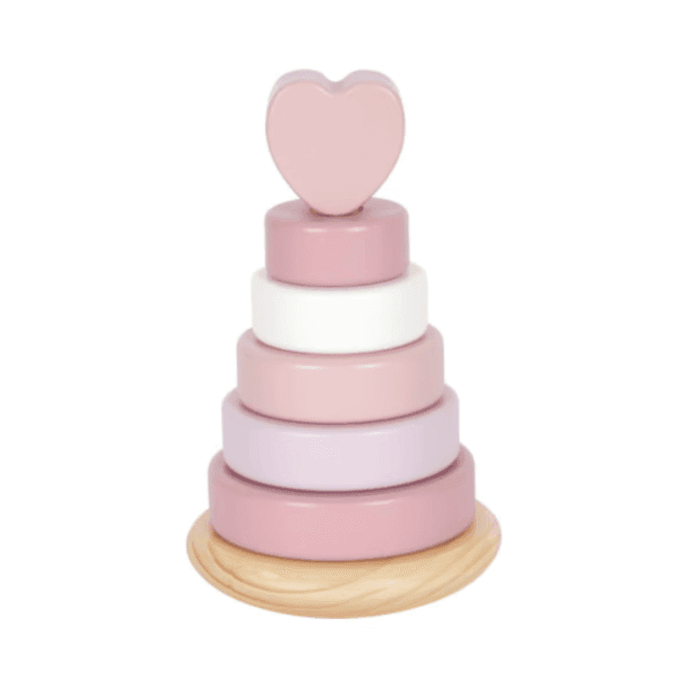 Small Foot Houten Stapeltoren Roze