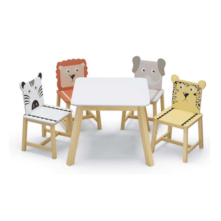 Montessori Swellsuite Table and 4 Chairs Set