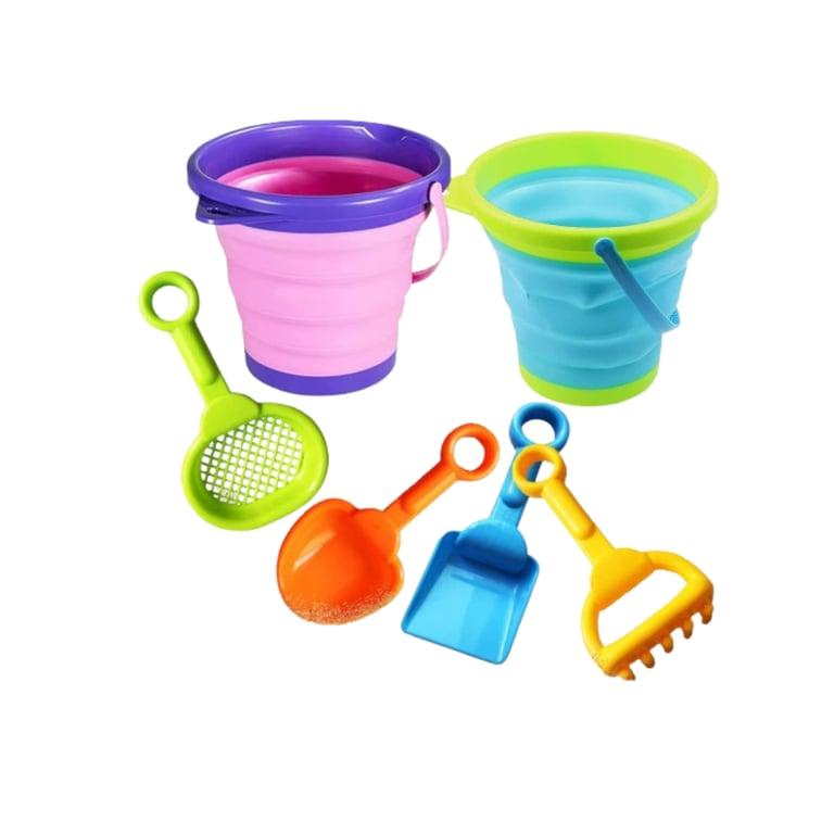 Montessori Aonuily Zand Emmer en Spade Set Rond