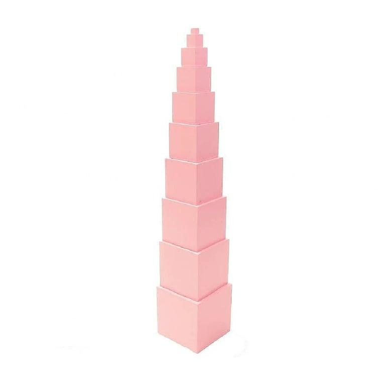 Montessori Pink Montessori Roze Torens Premium