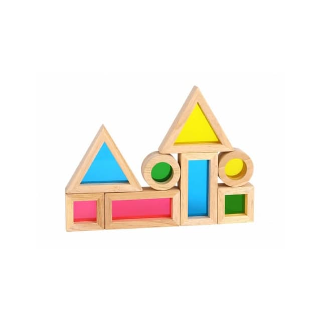 Tooky Toy Regenboog Blokken