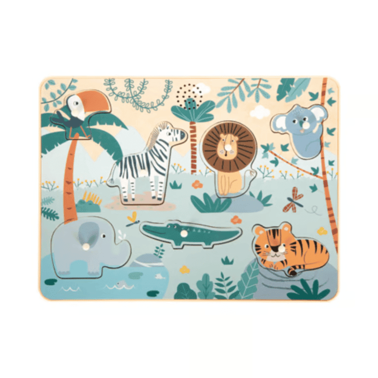 Small Foot Geluiden Puzzel Jungle Vriendjes