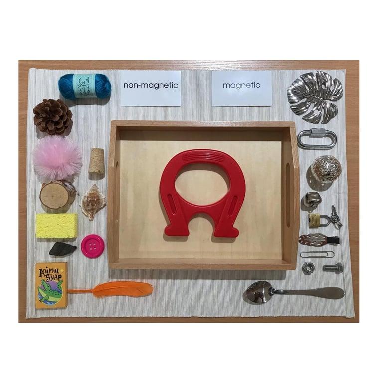 Montessori E&O Montessori Magnetische & Niet-Magnetische Activiteit