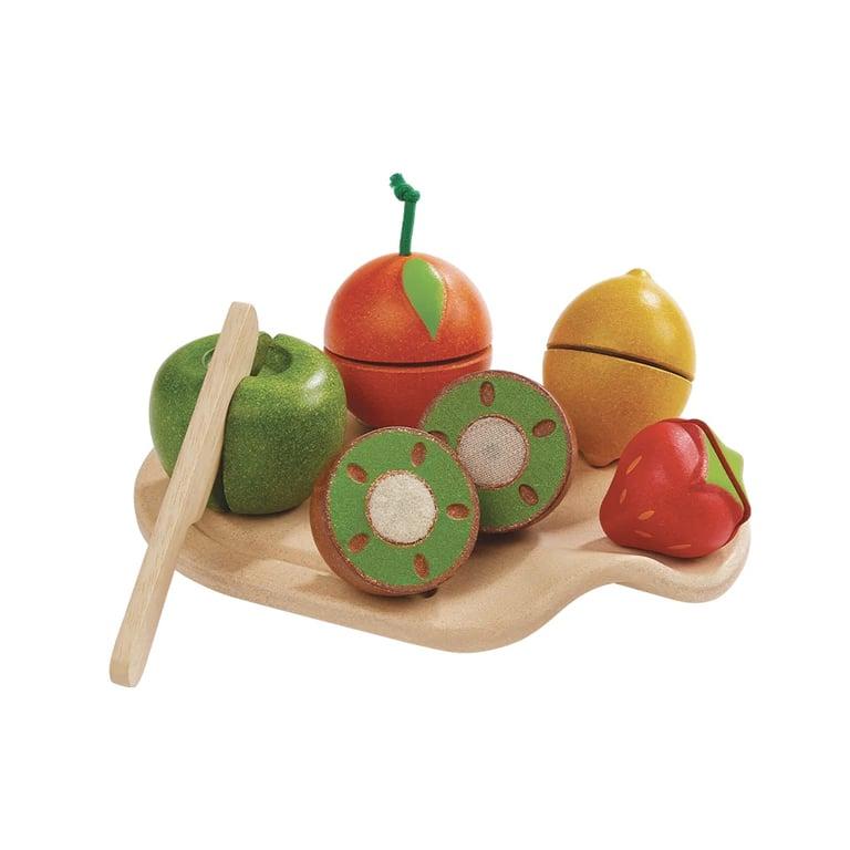 Montessori Plan Toys Assortiment Fruit Snijspeelset