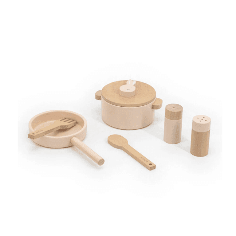 Montessori Trixie Houten Kookset Konijn