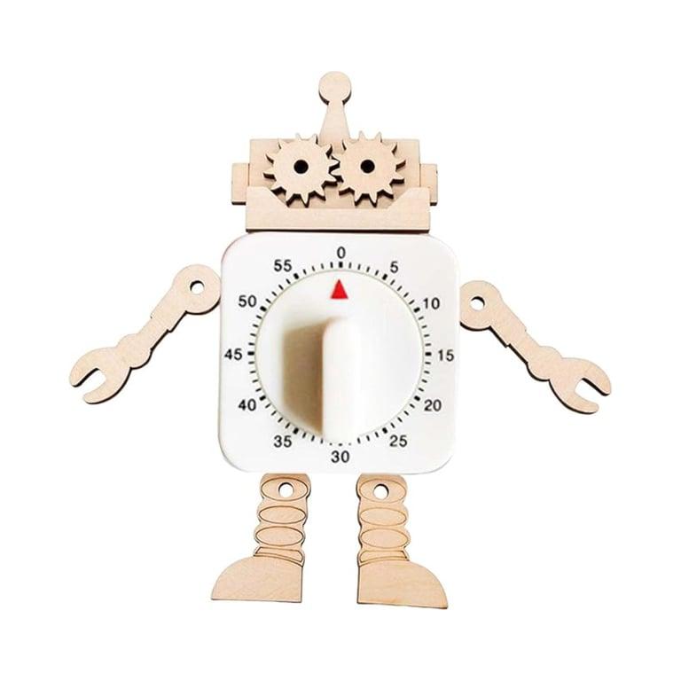 Montessori Menolana Kids Activiteitenbord Robot Timer