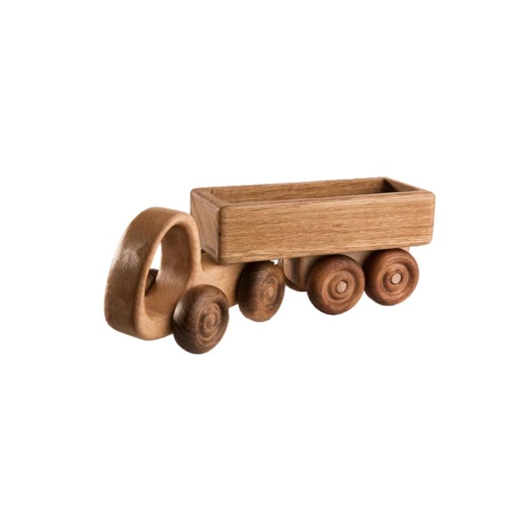 Montessori PoppyBabyCo Houten Aanhangwagen