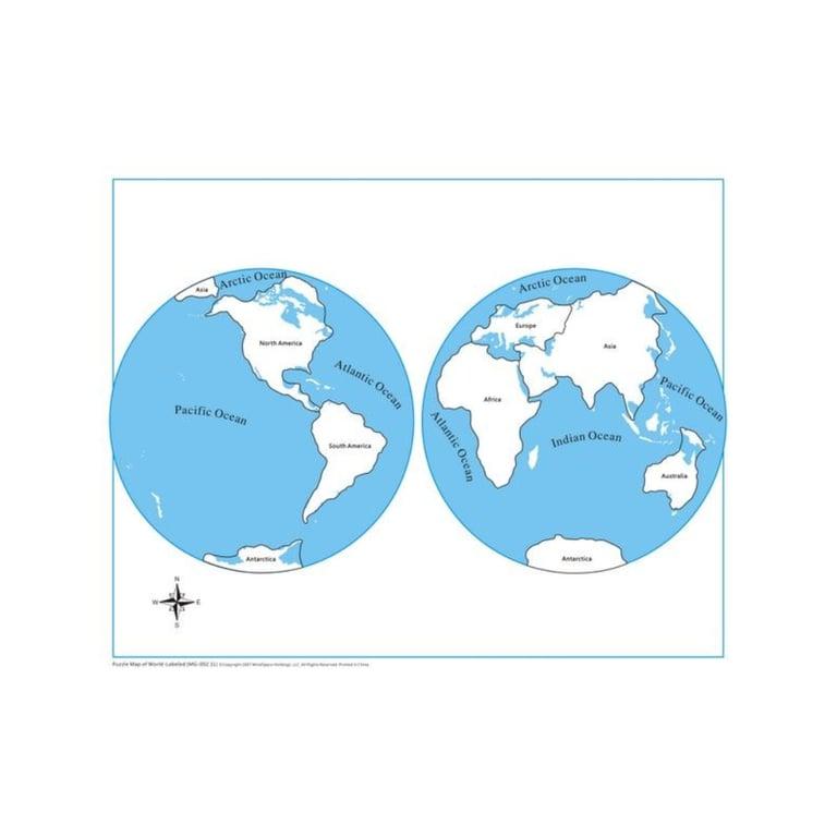 Montessori Montessori Outlet World Control Map Labeled