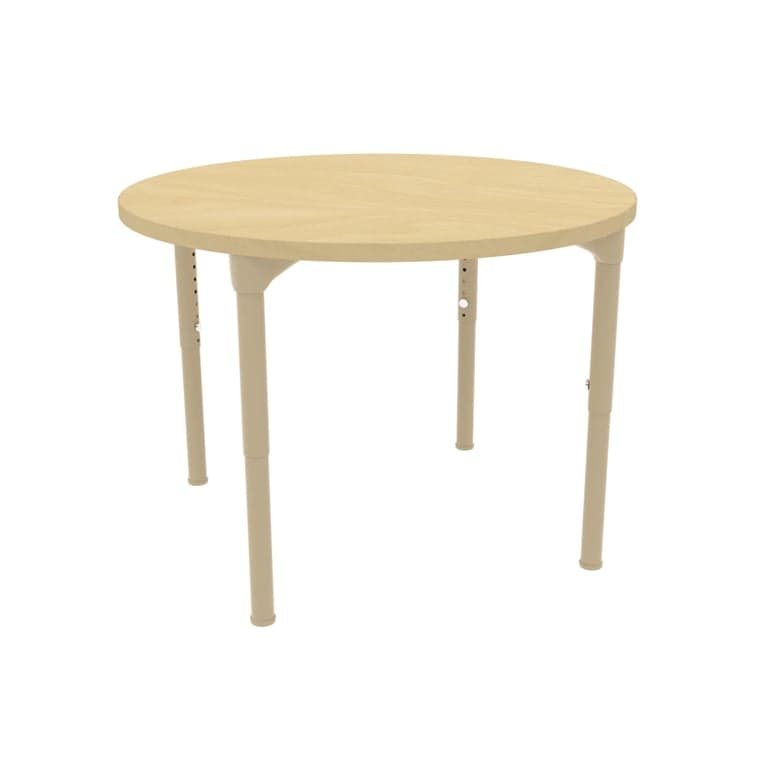 Avenlur Verstelbare Kindertafel Rond 43,18 tot 63,50 cm Hoogte