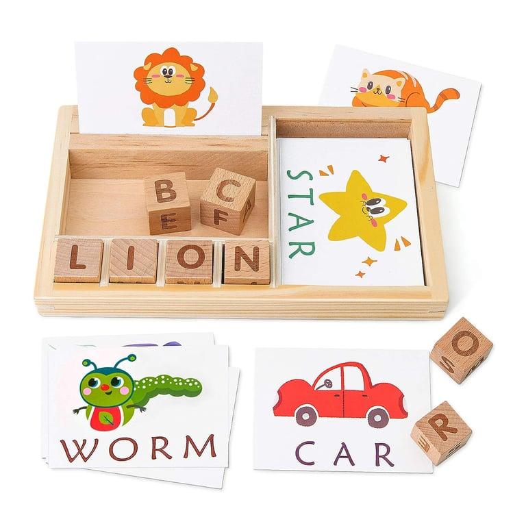 Montessori Coogam Woordspelling Spel (Engelstalig)