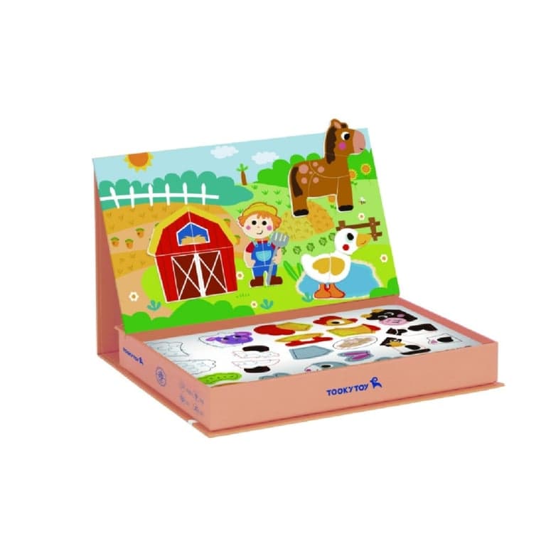 Tooky Toy Magnetische Puzzelboerderij