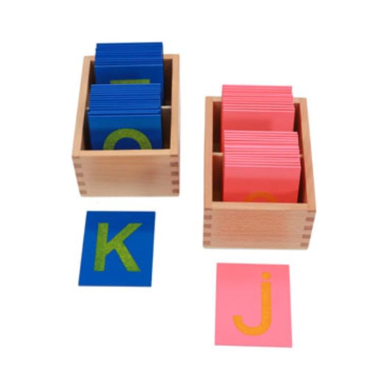 Montessori Adena Montessori Schuurpapieren Letters Kleine en Hoofdletters