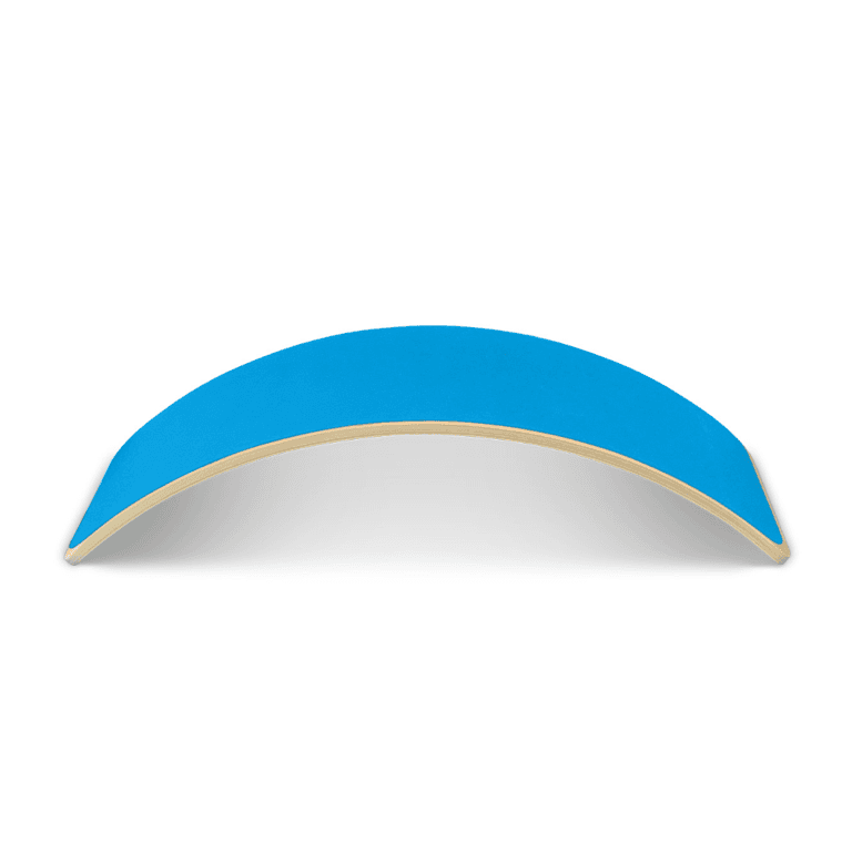 Montessori Jindl Balance Board Met Vilt Hemels Blauw