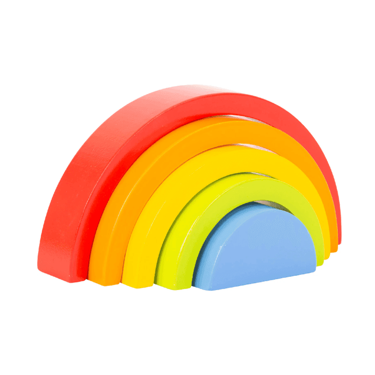 Montessori Small Foot Houten Regenboog