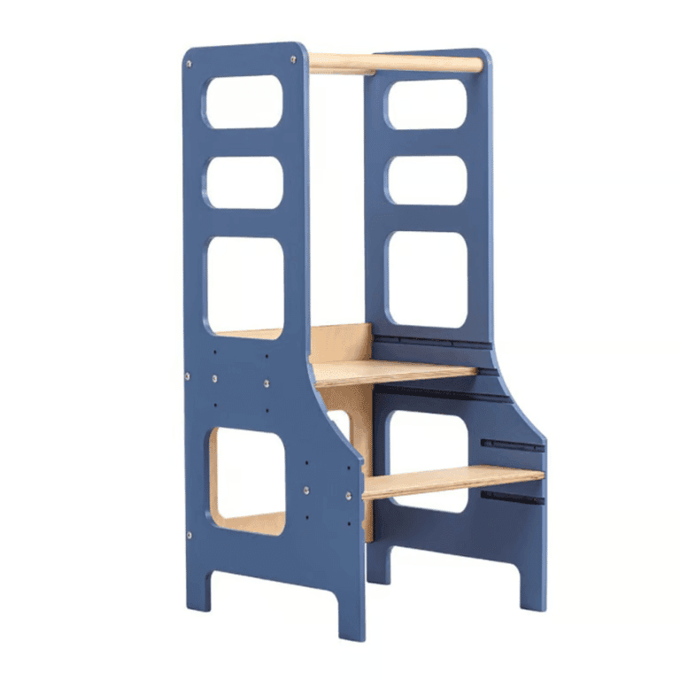 Duck Woodworks Verstelbare Peutertoren Blauw